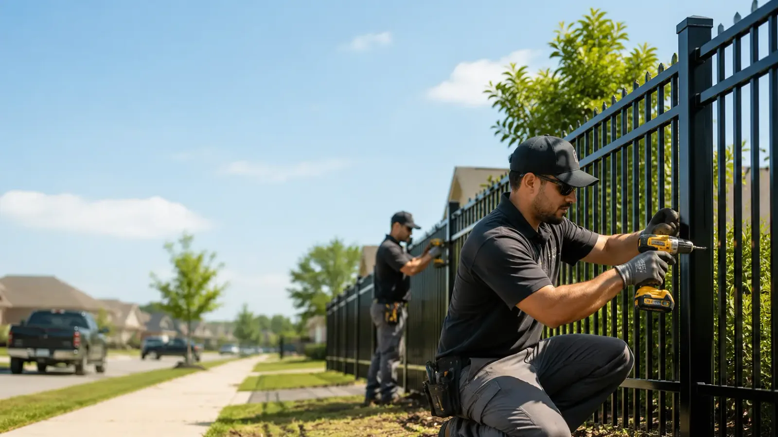 Metal Fence Installation in Valley City, ND
